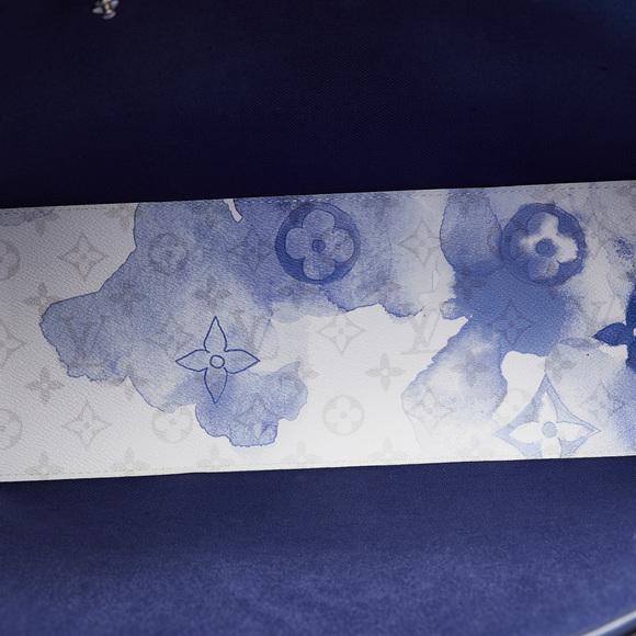 LOUIS VUITTON Monogram Watercolor Weekend Tote PM Satchel - Picture 5 of 11